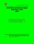 Statistik Tanaman Sayuran Sumatera Utara 2001