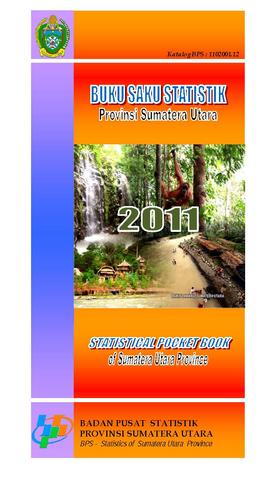 Buku Saku Statistik Provinsi Sumatera Utara 2011