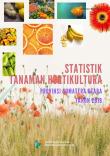 Statistik Tanaman Hortikultura Provinsi Sumatera Utara 2018