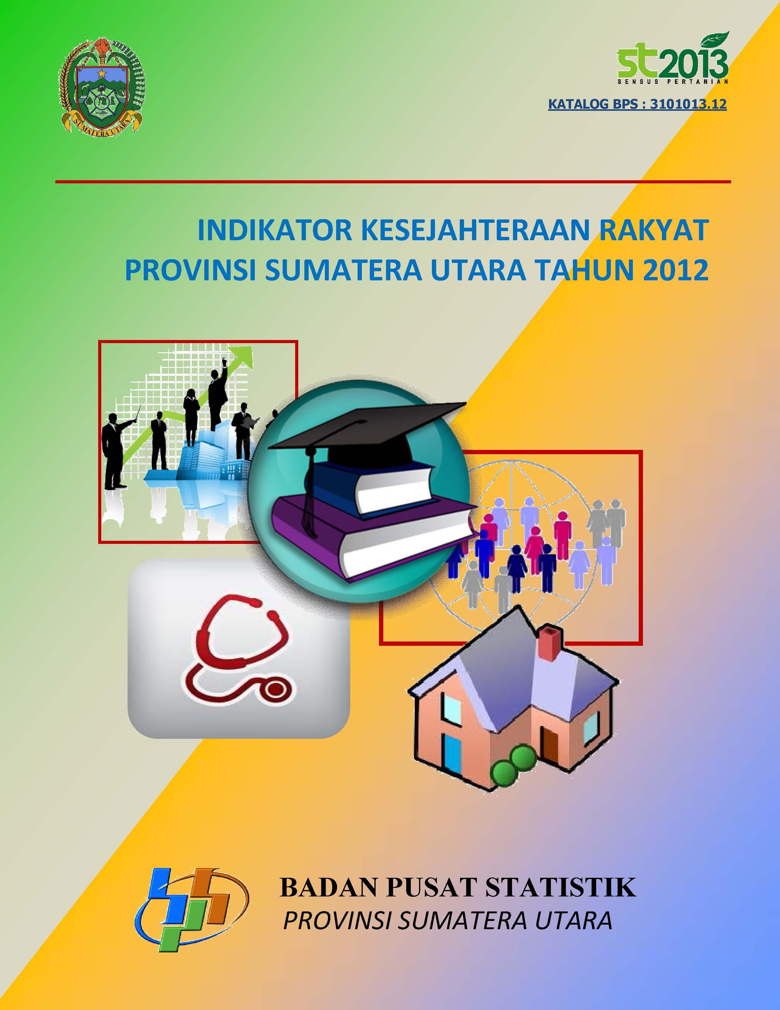 Indikator Kesejahteraan Rakyat Provinsi Sumatera Utara 2012