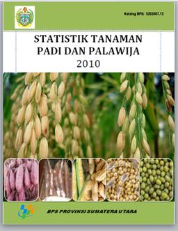 Statistik Tanaman Padi Dan Palawija Provinsi Sumatera Utara 2010