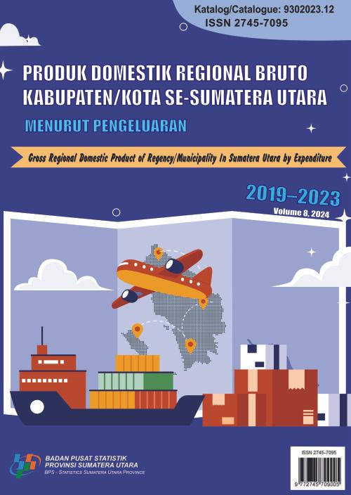 Gross Regional Domestic Product of Sumatera Utara of Regency/Municipality in Sumatera Utara by Expenditure 2019-2023