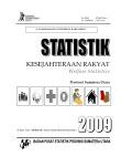 Statistik Kesejahteraan Rakyat Provinsi Sumatera Utara Tahun 2009