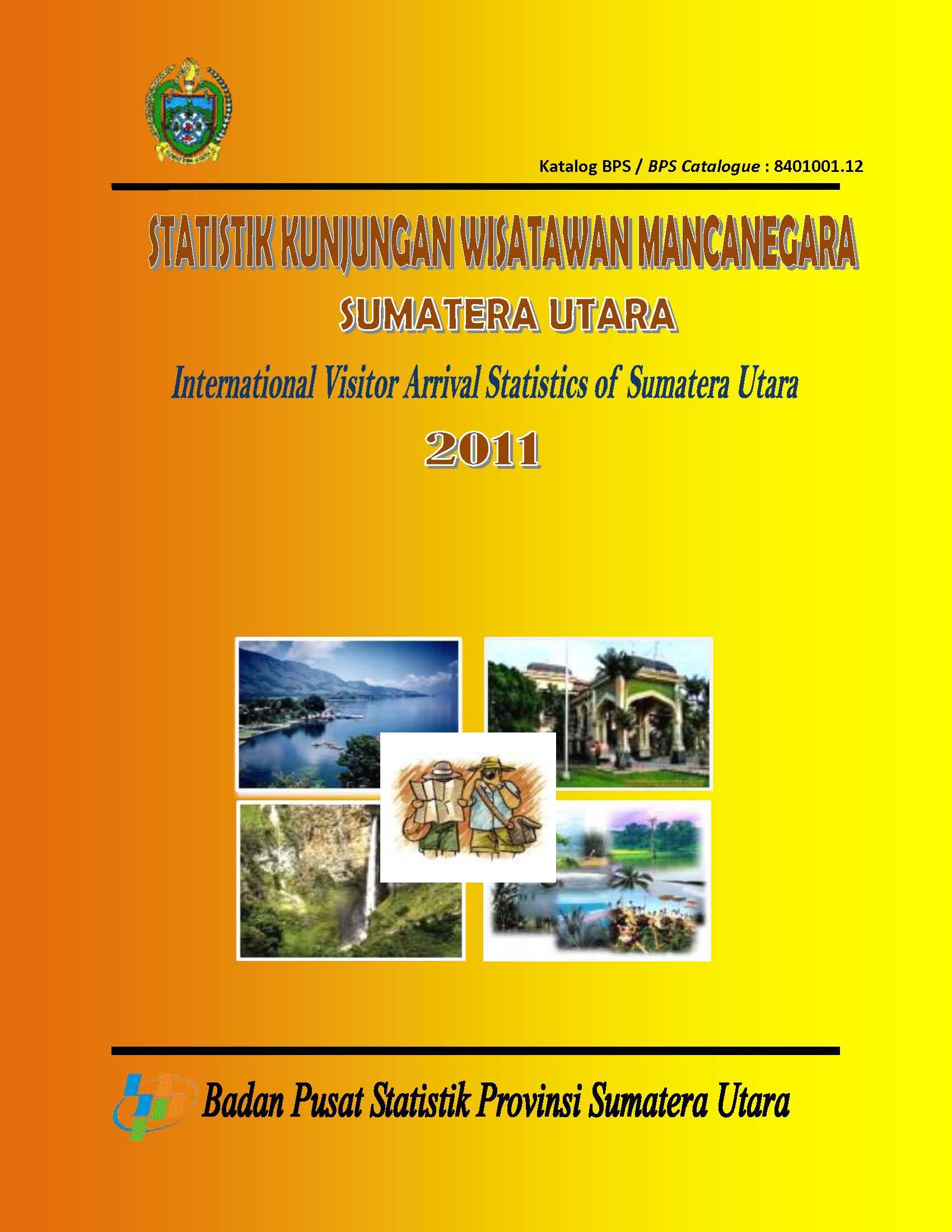 Statistik Wisatawan Mancanegara Sumatera Utara 2011