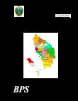 Produk Domestik Regional Bruto (Pdrb) Propinsi Sumatera Utara Menurut Kabupaten/Kota 2001-2005