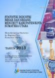 Statistic of Large and Medium Manufacturing Industries by regency/city of Sumatera Utara 2013