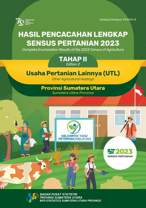 Hasil Pencacahan Lengkap Sensus Pertanian 2023 - Tahap II: Usaha Pertanian Lainnya (UTL) Provinsi Sumatera Utara