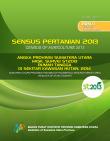 Sensus Pertanaian 2013Angka Provinsi Sumatera Utarahasil Survei St2013-Subsektor Rumah Tangga Di Sekitar Kawasan Hutan, 2014