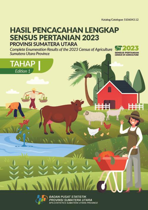 Complete Enumeration Results of the  2023 Census of Agriculture - Edition 1 North Sumatera Province