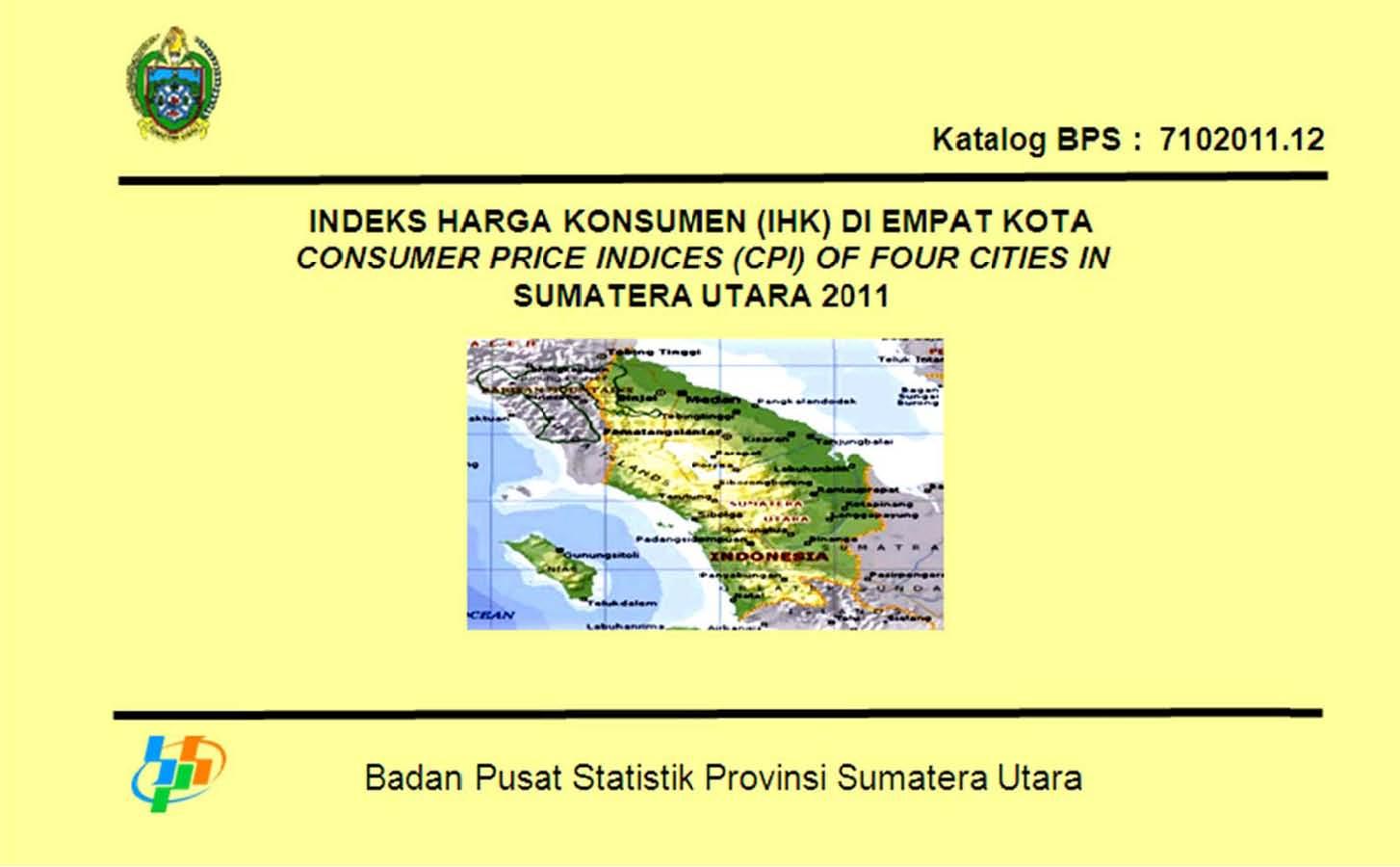 Indeks Harga Konsumen (IHK) di Empat Kota Provinsi Sumatera Utara 2011